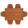 Copeland Audrey Fixed Top Table