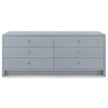 Villa & House Bryant Linen Extra Wide Large 6-Drawer by Bungalow 5