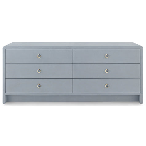 Villa & House Bryant Linen Extra Wide Large 6-Drawer by Bungalow 5