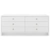 Villa & House Bryant Linen Extra Wide Large 6-Drawer by Bungalow 5