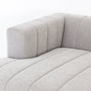 Four Hands Langham Channeled 3 PC Sectional with Ottoman