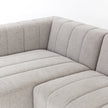 Four Hands Langham Channeled 3 PC Sectional with Ottoman