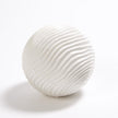 Global Views Varenne Sphere-Matte White
