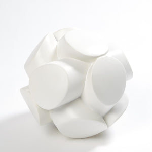 Global Views Mayet Sculpture-Matte White