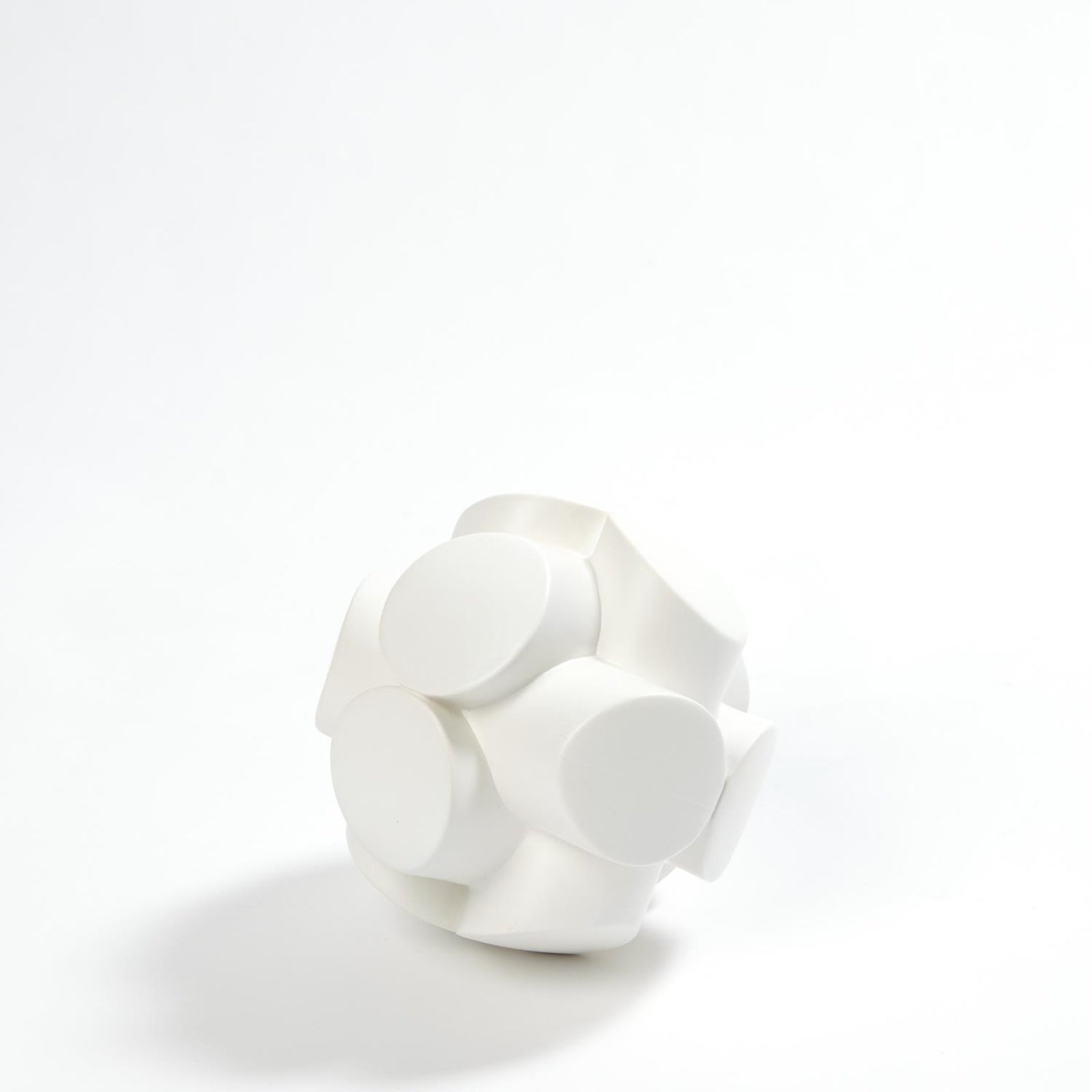 Global Views Mayet Sculpture-Matte White