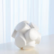 Global Views Mayet Sculpture-Matte White