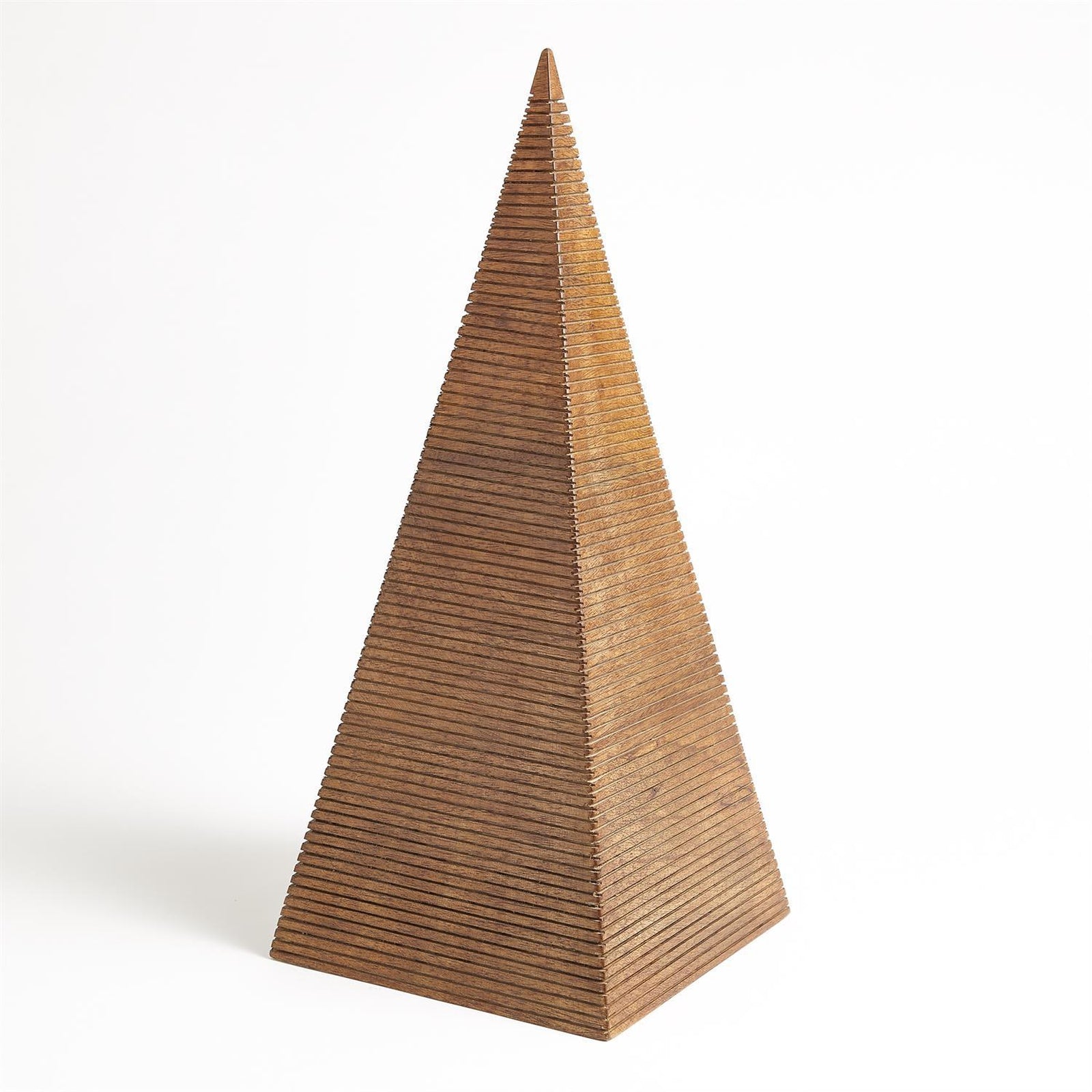 Global Views Beaumont Wooden Pyramid