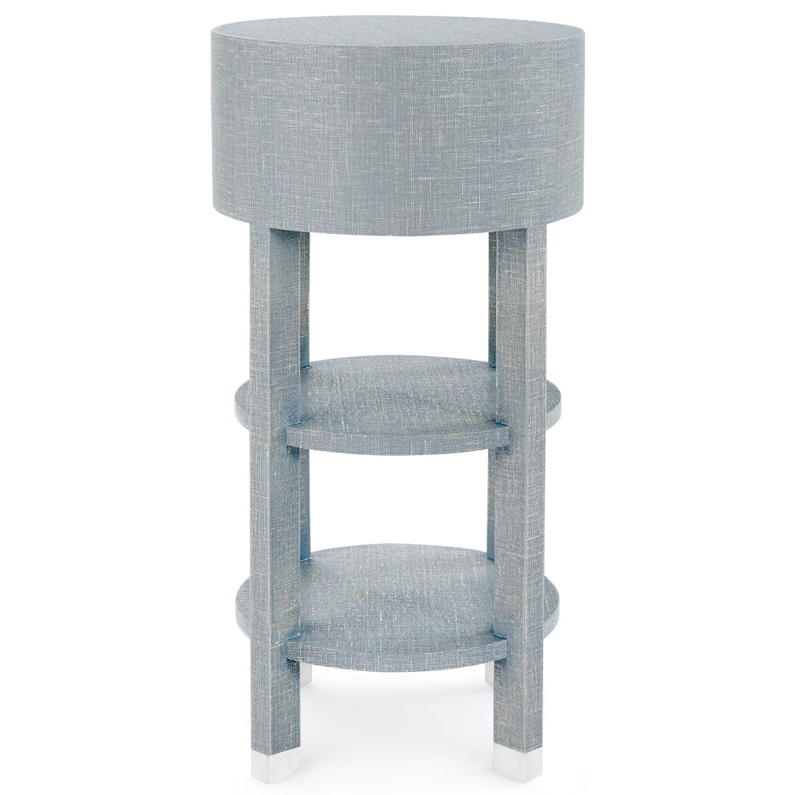 Villa & House Claudette 1-Drawer Round Side Table by Bungalow 5