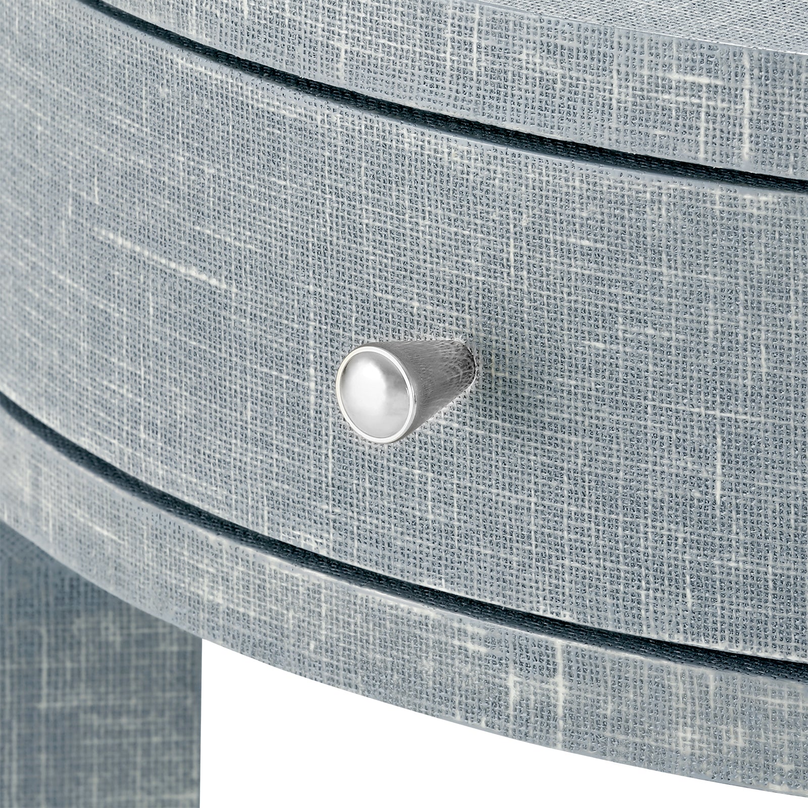 Villa & House Claudette 1-Drawer Round Side Table by Bungalow 5