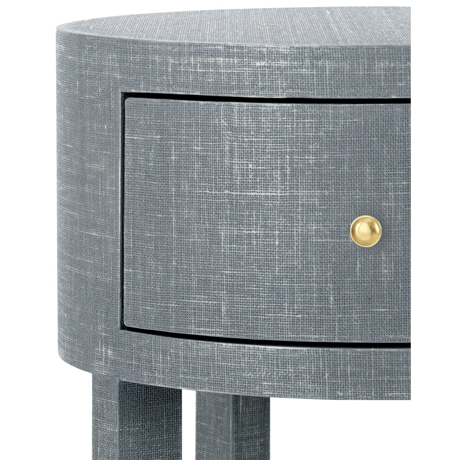 Villa & House Claudette 1-Drawer Round Side Table by Bungalow 5