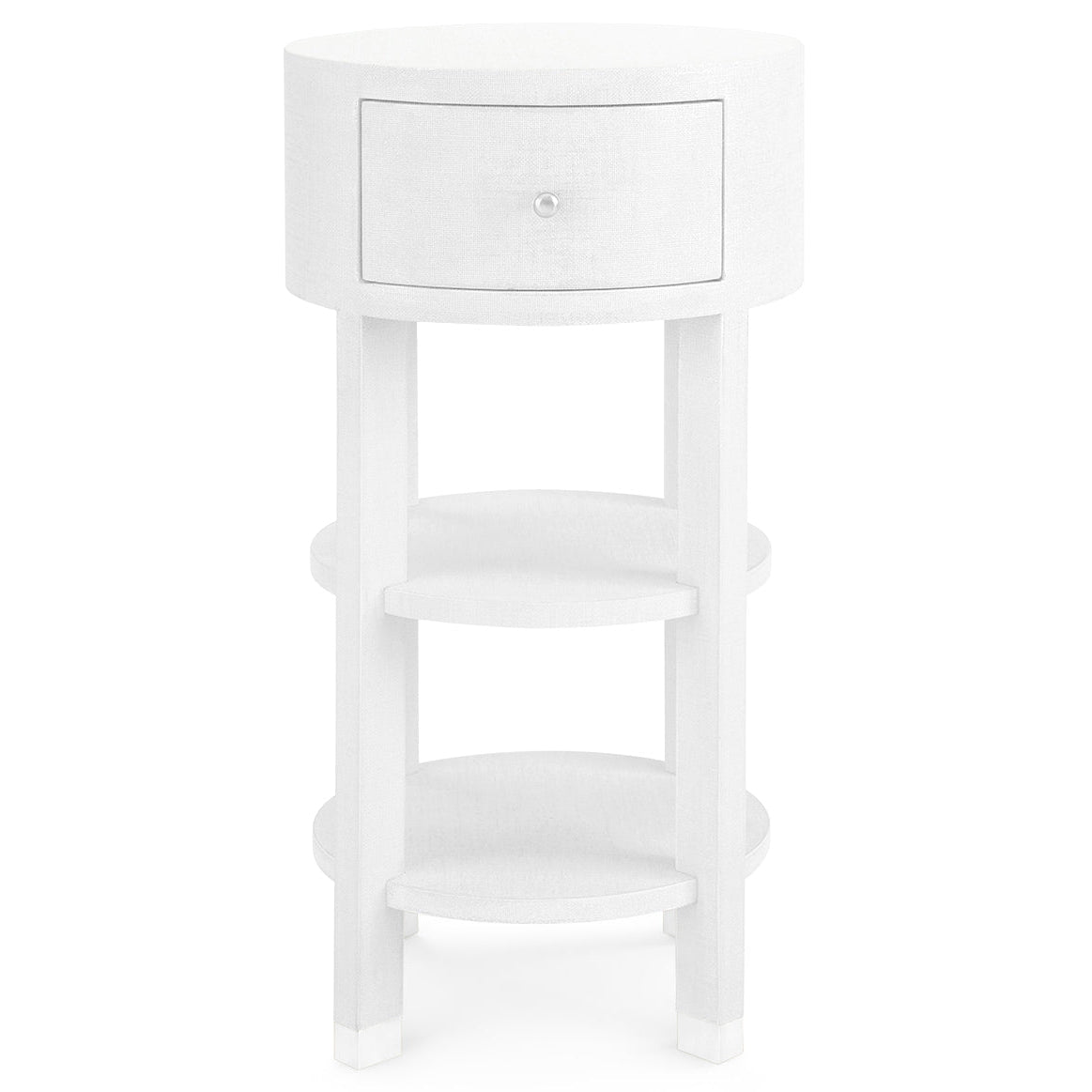 Villa & House Claudette 1-Drawer Round Side Table by Bungalow 5