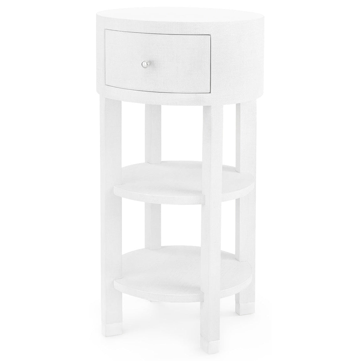 Villa & House Claudette 1-Drawer Round Side Table by Bungalow 5