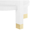 Villa & House Claudette 1-Drawer Round Side Table by Bungalow 5