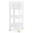 Villa & House Claudette 1-Drawer Round Side Table by Bungalow 5