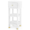 Villa & House Claudette 1-Drawer Round Side Table by Bungalow 5