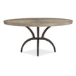 Caracole Classic Rough and Ready 54 Dining Table
