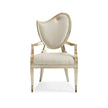 Caracole Compositions Fontainebleau Arm Chair