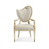 Caracole Compositions Fontainebleau Arm Chair