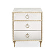 Caracole Compositions Fontainebleau Three Drawer Nightstand