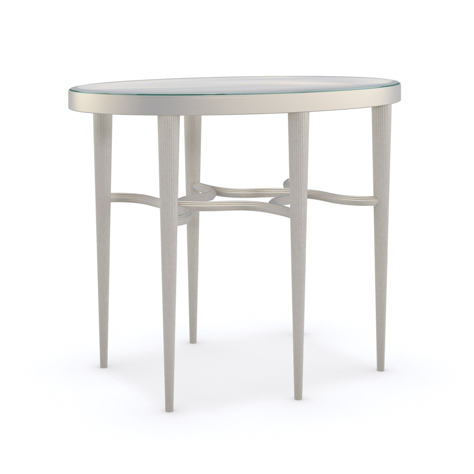 Caracole Compositions Lillian Oval End Table