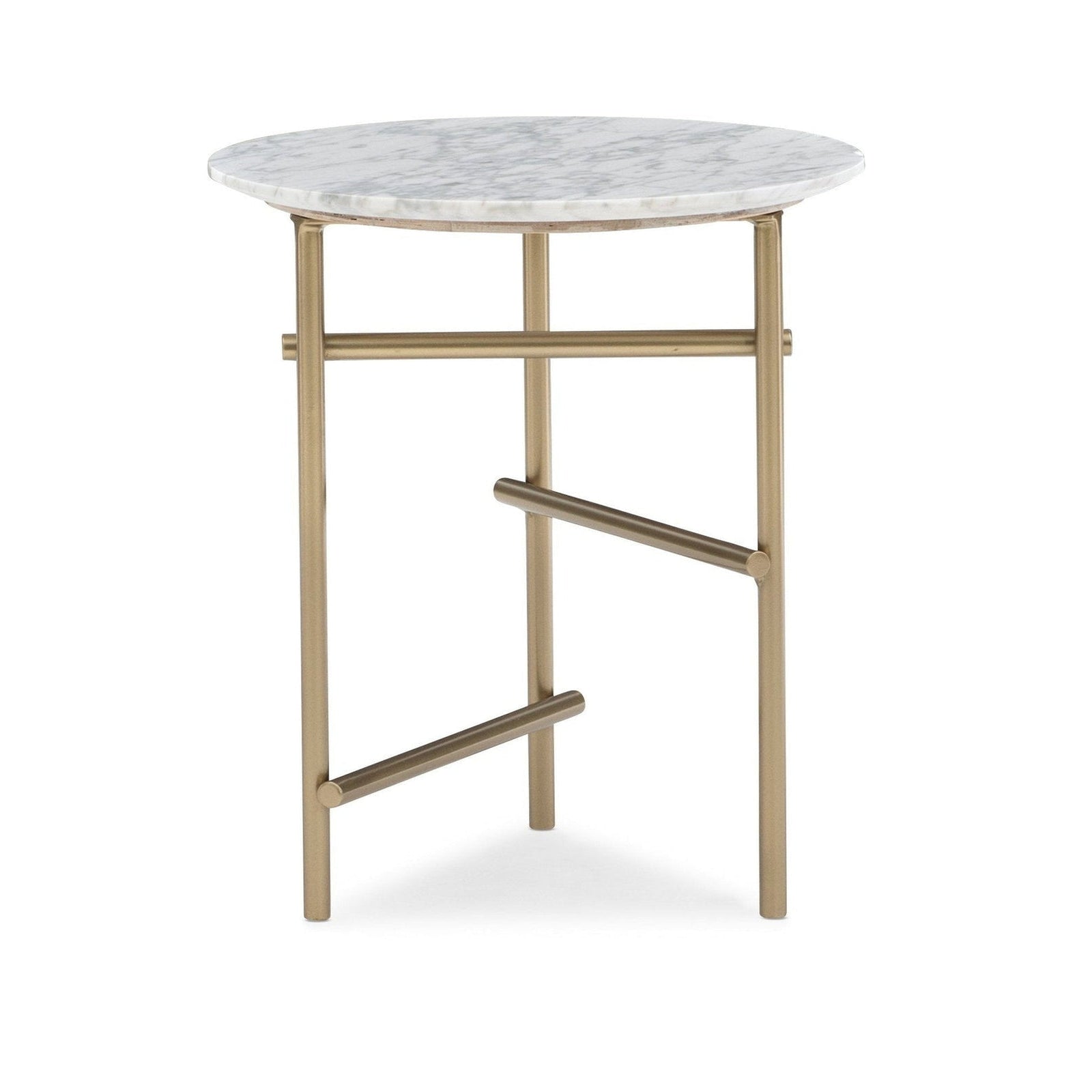 Caracole Edge Occasional Concentric Accent Table DSC