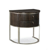 Caracole Streamline Half Moon Nightstand