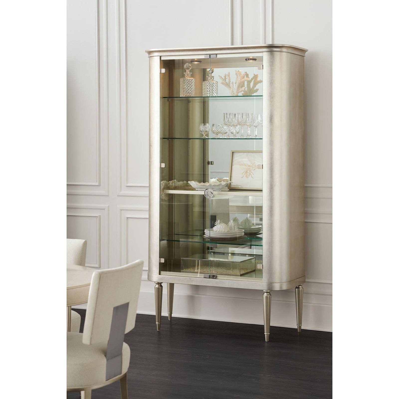 Caracole Time To Reflect Display Cabinet