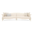 Caracole Two To Tango Loveseat Sectional