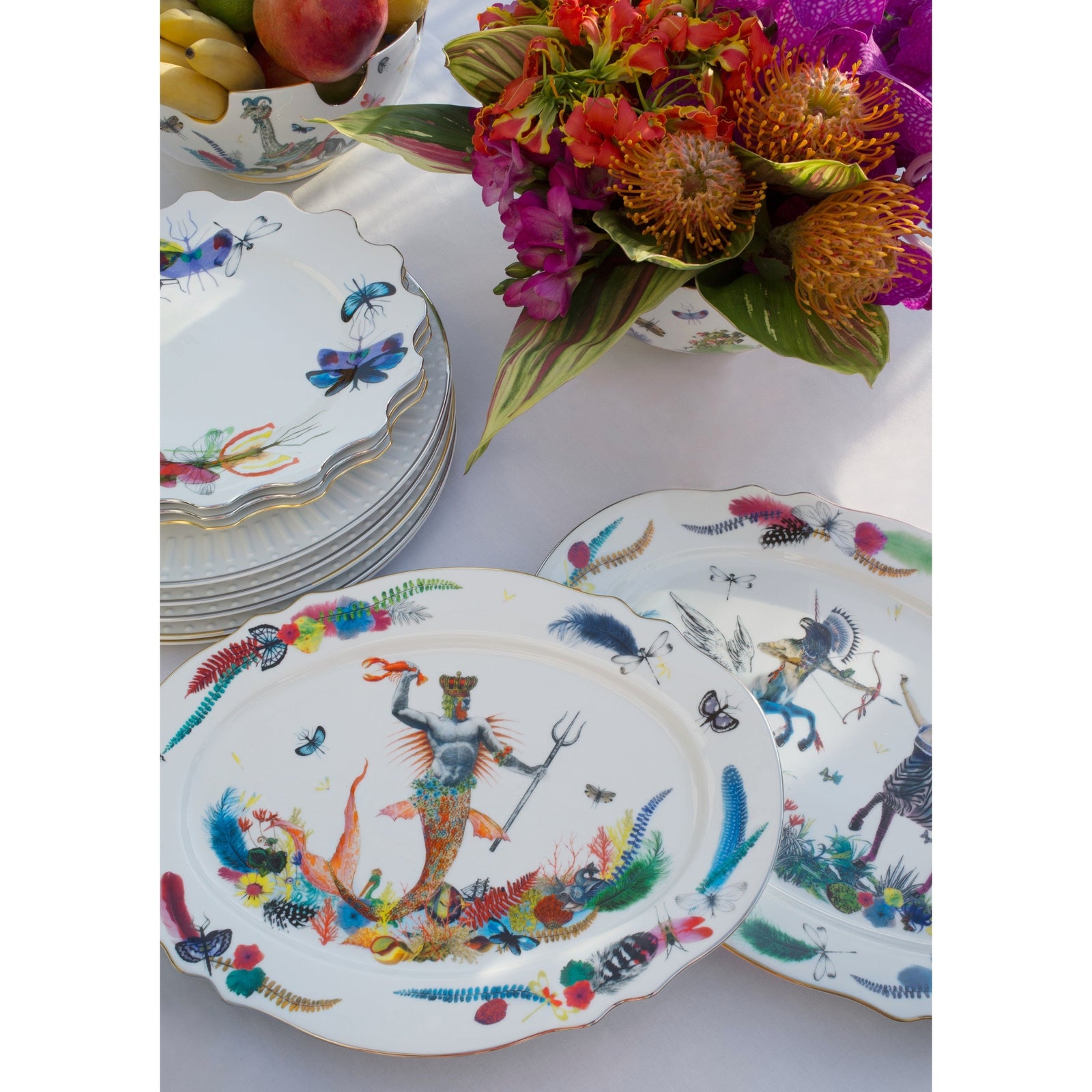 Vista Alegre Christian Lacroix - Caribe Dessert Plate By Christian Lacroix