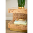 Villa & House Emil 2-Drawer Burl Wood Side Table by Bungalow 5