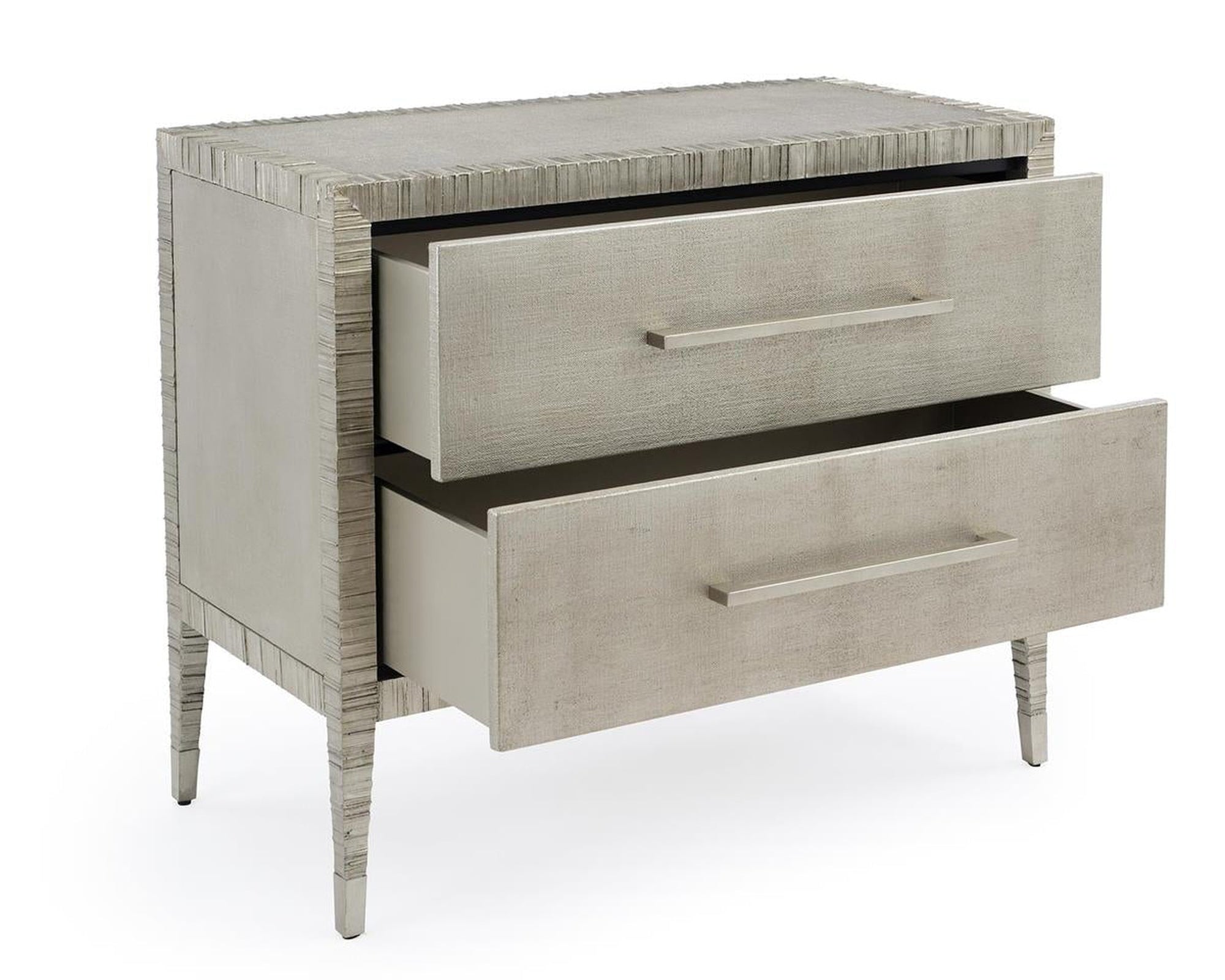 John Richard Carraway Silver Nightstand