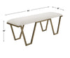 Uttermost Farrah Geometric Bench