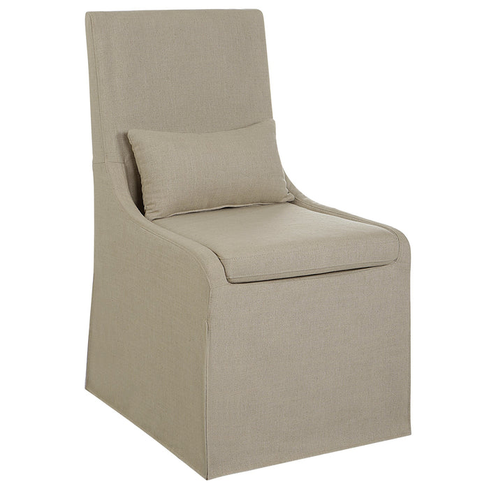 Uttermost Coley Denim Armless Chair