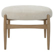 Uttermost Acrobat Off-White Small Bench