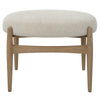 Uttermost Acrobat Off-White Small Bench