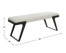 Uttermost Hover Modern Bench