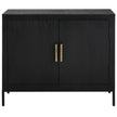 Uttermost Front Range Dark Oak 2 Door Cabinet