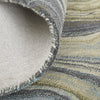 Feizy Amira 8631F Rug in Green / Gray