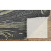 Feizy Amira 8631F Rug in Green / Gray