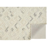 Feizy Anica 8004F Rug in Ivory / Blue