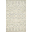 Feizy Anica 8005F Rug in Ivory / Blue