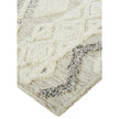 Feizy Anica 8006F Rug in Ivory / Gray