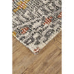 Feizy Arazad 8476F Rug in Tangerine