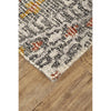 Feizy Arazad 8476F Rug in Tangerine