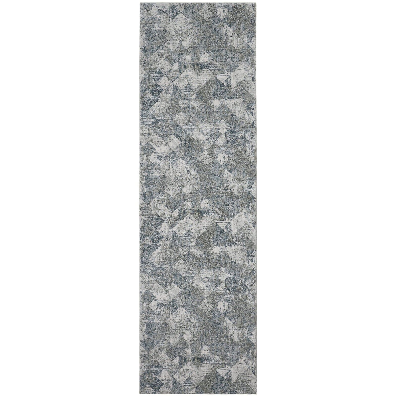 Feizy Atwell 3868F Rug in Green / Ivory