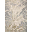 Feizy Aura 3563F Rug in Gray / Beige