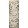 Feizy Aura 3563F Rug in Gray / Beige