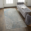 Feizy Azure 3403F Rug in Ivory / Silver