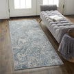 Feizy Azure 3405F Rug in Silver / Blue