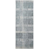 Feizy Azure 3413F Rug in Silver / Teal